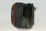Canon FD 50mm F/1.2 L Lens #58370F4