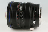 Laowa 15mm F/4.5 Zero-D Shift Lens for Canon EF #58390E5