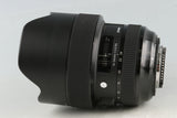 Sigma Art 14-24mm F/2.8 DG HSM Lens for Nikon F #58393L6