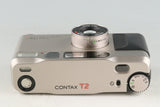Contax T2 35mm Point & Shoot Film Camera #58397D5