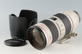 Canon EF 70-200mm F/2.8 L IS USM Lens #58420F6