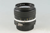 Nikon Nikkor 85mm F/2 Ais Lens #58432A5