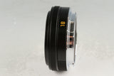 Leica Elmarit-TL 18mm F/2.8 ASPH. Lens With Box #58456L1