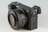 Sony α6400/a6400 + E PZ 16-50mm F/3.5-5.6 OSS Lens *Japanese Version Only * #58463E2