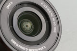 Sony α6400/a6400 + E PZ 16-50mm F/3.5-5.6 OSS Lens *Japanese Version Only * #58463E2