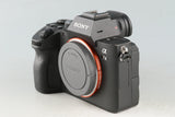 Sony α7 III/a7 III Mirrorless Digital Camera *Japanese Version Only * #58495E2