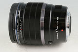 Olympus M.Zuiko Digital 17mm F/1.2 Pro Lens for M4/3 #58501F5