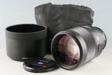 Sony Carl Zeiss Sonnar T* 135mm F/1.8 ZA Lens for Sony AF #58516E6