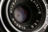 Olympus-Pen W 35mm Half Frame Camera #58541D5