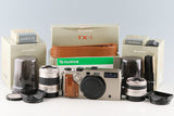 Fujifilm TX-1 + Super-EBC Fujinon 45mm F/4 + 90mm F/4 Lens + Hood With Box #58572L8