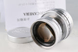 Leica Leitz Summicron 50mm F/2 Lens for Leica L39 CLA By Kanto Camera #58602T