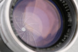 Leica Leitz Summicron 50mm F/2 Lens for Leica L39 CLA By Kanto Camera #58602T