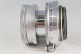 Leica Leitz Summicron 50mm F/2 Lens for Leica L39 CLA By Kanto Camera #58602T