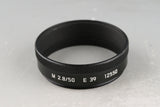 Leica Leitz Elmar-M 50mm F/2.8 E39 Lens for Leica M #58652T