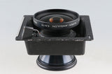 Schneider-Kreuznach Super-Angulon 75mm F/5.6 MC Lens #58706B2