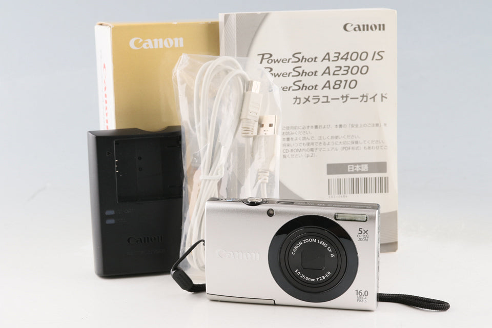 Canonキャノン デジタルカメラ　PowerShot A3400 IS PowerShot A3400 IS - キヤノンカメラミュージアム