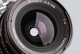 Hasselblad 903SWC Biogon T* 38mm F/4.5 Lens + A12 #58911E1