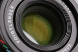 Voigtlander Apo-Lanthar 50mm F/2 Lens for Sony E #58932E5