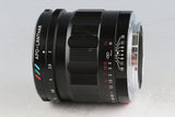 Voigtlander Apo-Lanthar 50mm F/2 Lens for Sony E #58932E5