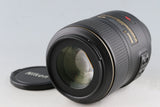 Nikon AF-S Micro Nikkor 105mm F/2.8 G ED N VR Lens #58947A6
