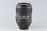 Nikon AF-S Micro Nikkor 105mm F/2.8 G ED N VR Lens #58947A6