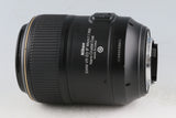 Nikon AF-S Micro Nikkor 105mm F/2.8 G ED N VR Lens #58947A6