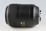 Nikon AF-S Micro Nikkor 105mm F/2.8 G ED N VR Lens #58947A6