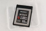 Sony XQD G Series 32GB Memory Card #58950F2