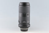 Tamron 100-400mm F/4.5-6.3 Di VC USD Lens for Nikon #58959F6