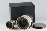 Contax Carl Zeiss Biogon T* 21mm F/2.8 Lens + GF-21 Finder #58988A1