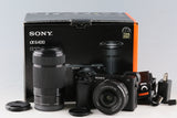 Sony α6400/a6400 + E PZ 16-50mm F/3.5-5.6 OSS + E 55-210 F/4.5-6.3 OSS Lens *Japanese version only* #59078E2