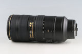 Nikon AF-S Nikkor 70-200mm F/2.8 G II ED VR N Lens #59087L5