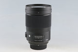 Sigma Art 40mm F/1.4 DG Lens for Nikon F #59101L6