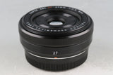 Fujifilm Fujinon XF 27mm F/2.8 Lens #59113E5