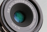 Nikon GN Auto Nikkor 45mm F/2.8 Ai Convert Lens + M2 Extension Tube #59123A5