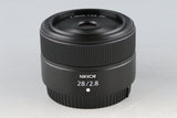 Nikon Nikkor Z 28mm F/2.8 Lens #59126E5