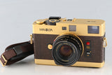 Minolta CLE Gold Limited + M-Rokkor 40mm F/2 Lens #59147E2