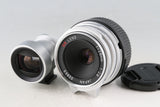 Ricoh GR 28mm F/2.8 Lens for Leica L39 + View Finder + M Mount Adapter #59153C2