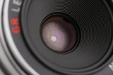 Ricoh GR 28mm F/2.8 Lens for Leica L39 + View Finder + M Mount Adapter #59153C2