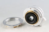 Ricoh GR 28mm F/2.8 Lens for Leica L39 + View Finder + M Mount Adapter #59153C2