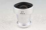 Ricoh GR 28mm F/2.8 Lens for Leica L39 + View Finder + M Mount Adapter #59153C2