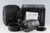 Sony FE 35mm F/1.4 GM Lens for Sony E With Box #59285L2