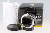 Nikon Mount Adapter FTZ With Box #59292L4
