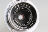 Nikon W-NIKKOR・C 25mm F/4 Lens for Leica L39 #59293A4