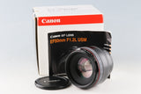Canon EF 50mm F/1.2 L USM Lens With Box #59333L3