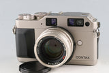 Contax G1 + Carl Zeiss Planar T* 45mm F/2 Lens #59448D5