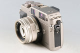 Contax G1 + Carl Zeiss Planar T* 45mm F/2 Lens #59448D5