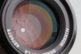 Nikon Nikkor 50mm F/1.4 Ai Lens #59556A3