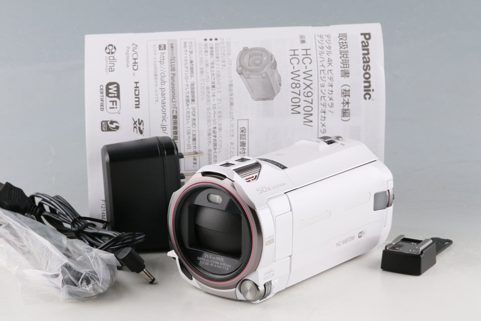 Panasonic HC-W870Mビデオカメラ 三脚セット 【公式通販】
