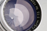 Leica Leitz Summarit 50mm F/1.5 Lens for Leica L39 #59672T